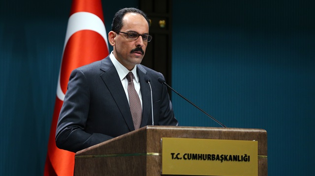 Turkish Presidential spokesman Ibrahim Kalın.
