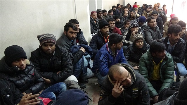 Edirne'de 105 kaçak ve sığınmacı yakalandı