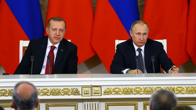 Cumhurbaşkanı Erdoğan ile Putin ortak açıklama yaptı.