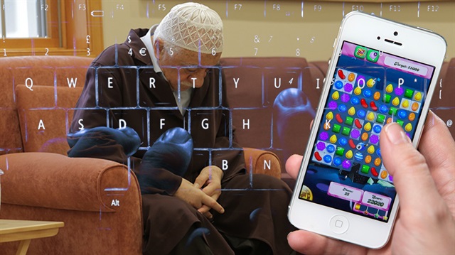 FETÖ'nün kullandığı yeni mesajlaşma programının 'Candy Crush Saga' görünümlü olduğu tespit edildi.