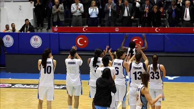 Yakin Doğu Universitesi defeated France's ESBV in home and away matchups by a difference of 13 points.