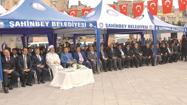 Mehmet Görmez de açılış töreninde.