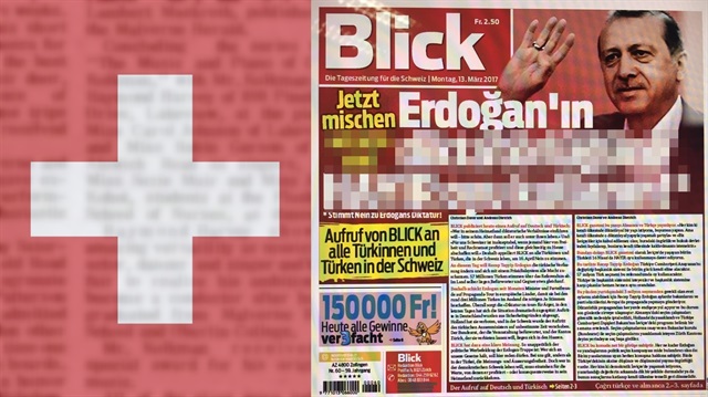 İsviçre gazetesinden skandal manşet