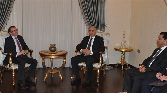 KKTC Cumhurbaşkanı Akıncı, BM Genel Sekreteri Kıbrıs Özel Danışmanı Eide ile görüştü