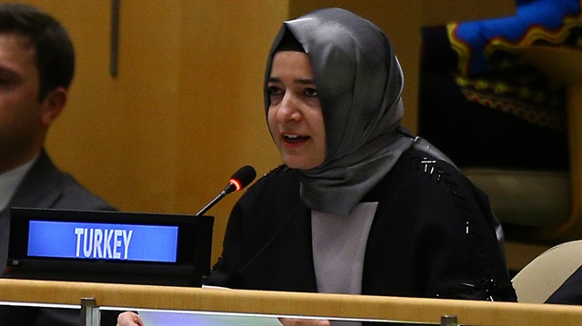 Aile ve Sosyal Politikalar Bakanı Fatma Betül Sayan Kaya, BM'de yaptığı konuşmada Hollanda'nın skandal tavrını anlattı.