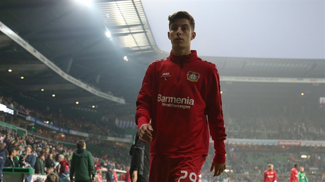  Leverkusen'in 17 yaşındaki futbolcusu Kai Havertz sınavları dolayısıyla Şampiyonlar Ligi maçında forma giyemeyecek. 