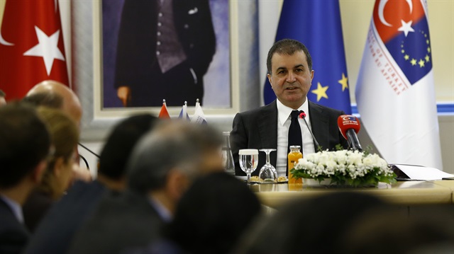 Avrupa Birliği Bakanı Ömer Çelik açıklamalarda bulundu.