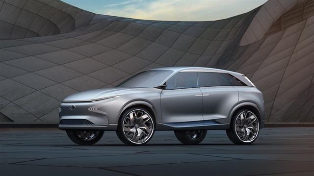 FE Fuel Cell Concept, Hyundai'nin ix35 Fuel Cell modelinden sonra hidrojenle çalışan 2. otomobili. 