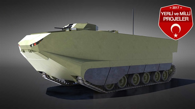 Zırhlı Amfibi Hücum Aracından 27 adet üretilecek.