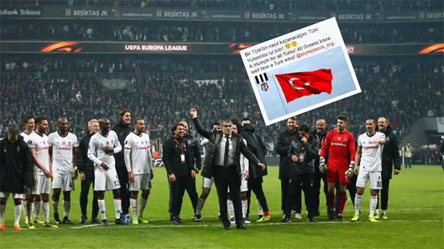 Beşiktaş, 1-1'in rövanşında Olympiakos'u 4-1 yenerek çeyrek finale adını yazdırdı.