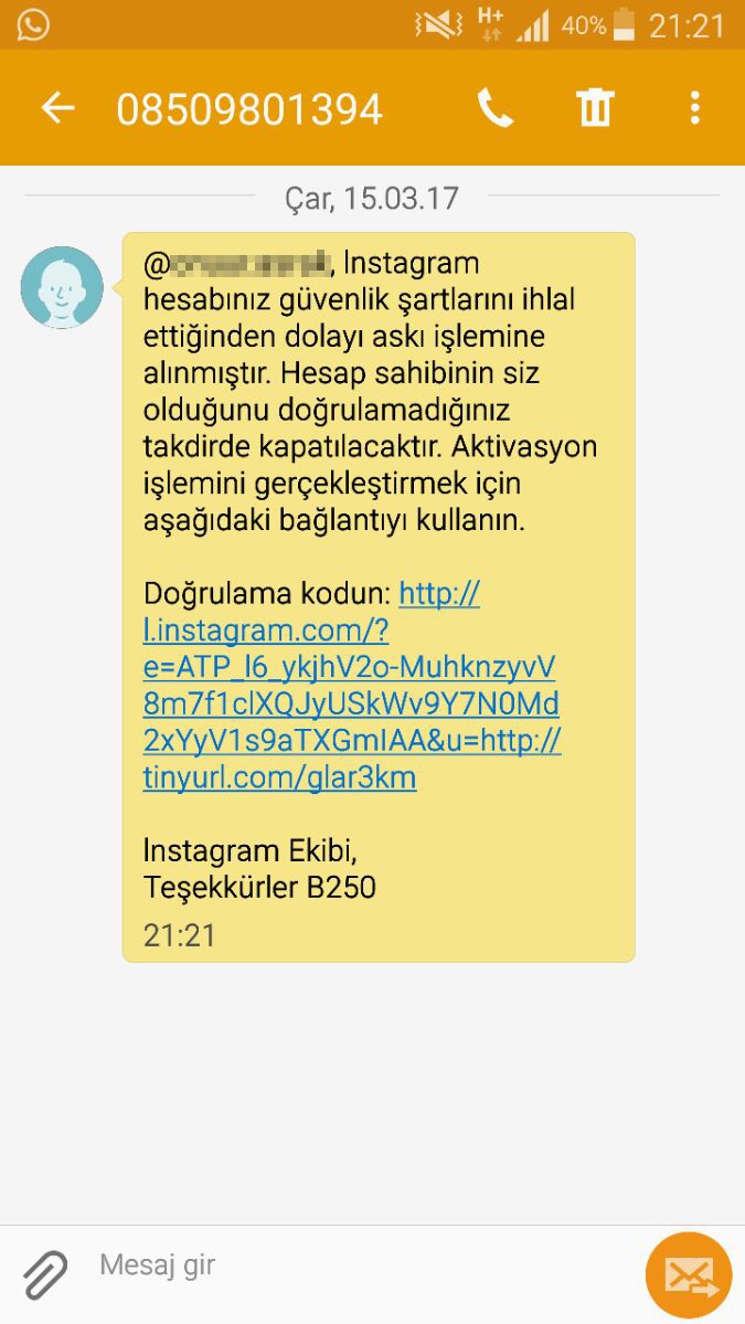 Dolandiricilarin Yeni Hedefi Instagram