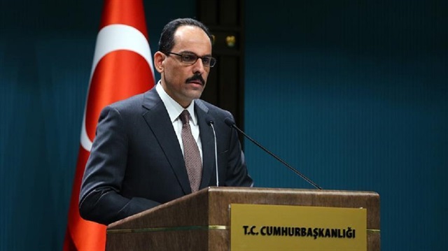 Turkish Presidential spokesman İbrahim Kalın