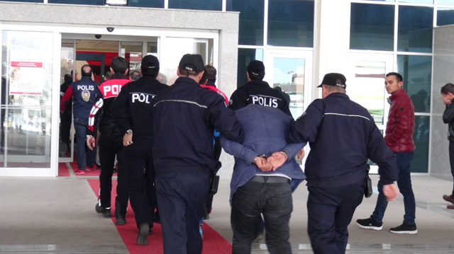 Turkish security forces arrest suspects