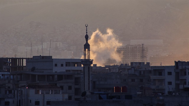 Clashes flare in Damascus, Syria