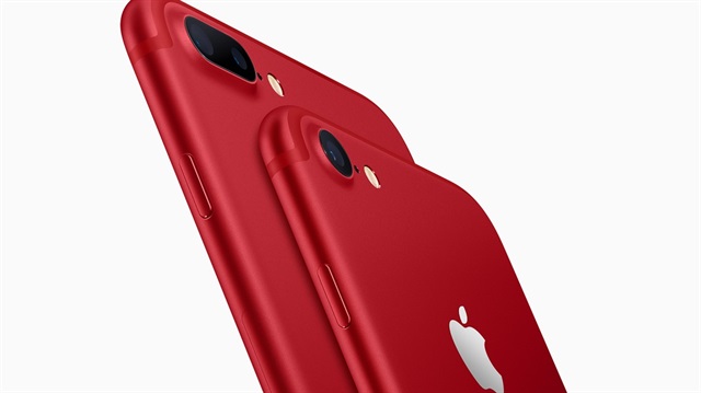 Apple, kırmızı iPhone 7 ve iPhone 7 Plus tanıttı