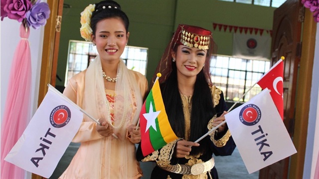 TİKA, Myanmar'a eğitim desteğinde bulundu.