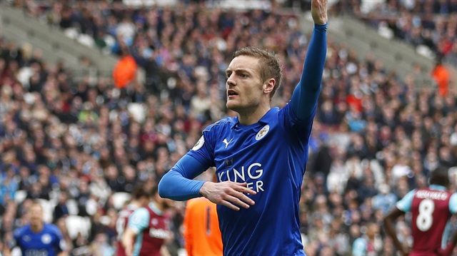 Vardy bu sezon 36 maçta 10 gol kaydetti.