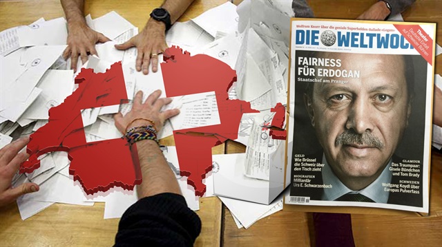 İsviçre'deki Weltwoche dergisi Türkiye'ye ilişkin "Erdoğan için adil olun" kapağıyla yayınlandı. 