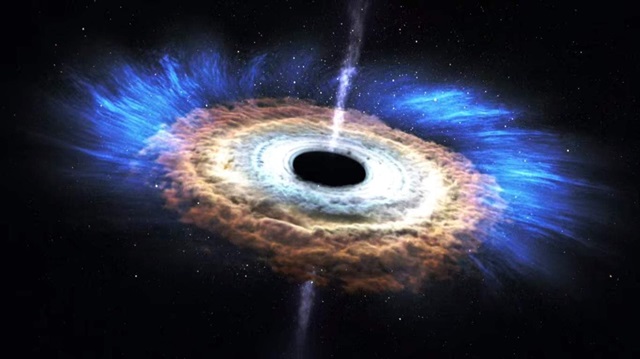 Tüm aşamalar görüntülendi: Kara delik tarafından yutulan yıldızın ölüm girdabı