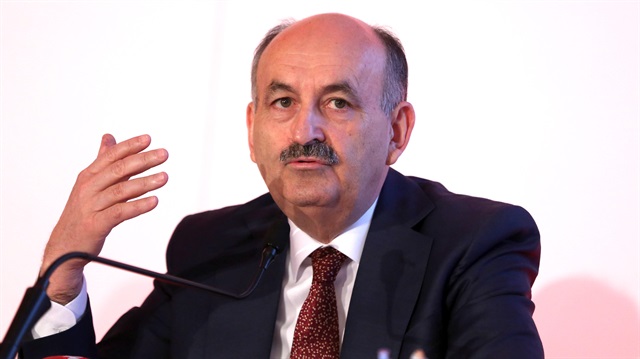  Çalışma ve Sosyal Güvenlik Bakanı Mehmet Müezzinoğlu  gazetecilerin sorularını yanıtladı.