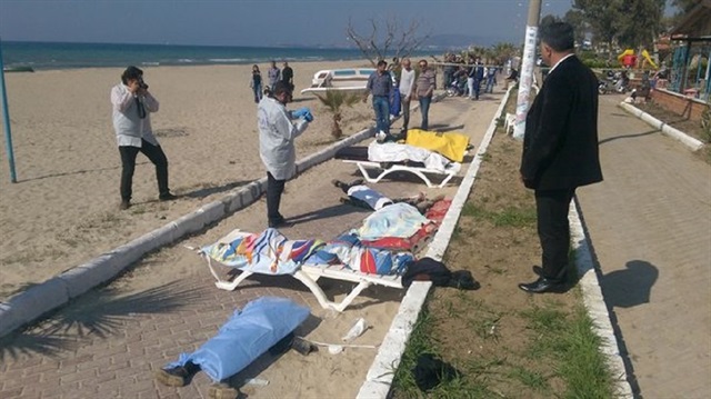 انتشال 11 جثة عقب غرق قارب مهاجرين في بحر إيجه غرب تركيا