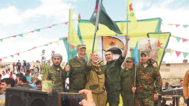 Afrin'deki Rus askerler, nevruz bayramını önceki gün PKK'lılarla birlikte kutlamış, skandal fotoğraflar sosyal medyada yeralmıştı.