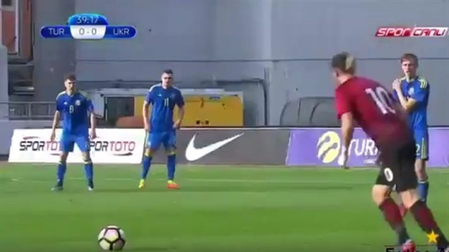 Yusuf Yazıcı, Ukrayna ile oynanan U21 maçında yaptığı asistle dikkati çekti. 