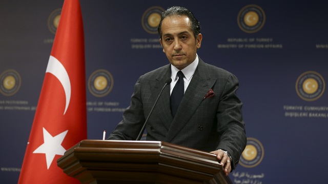 Turkish Foreign Ministry Spokesman Hüseyin Müftüoğlu.