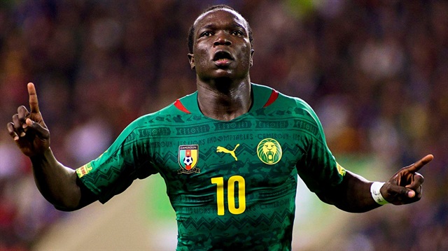 Vincent Aboubakar, Kamerun'u Tunus karşısında öne geçiren golü attı. 
