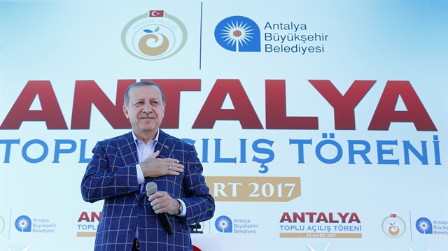 أردوغان: النظام الرئاسي سيقضي على بؤر الوصاية والأوليغارشية