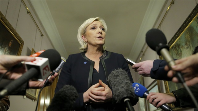 Marine Le Pen, French National Front (FN) political party leader and candidate for the French 2017 presidential election

