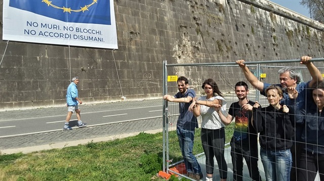 "أطباء بلا حدود" تتظاهر في روما ضد سياسات الاتحاد الأوروبي