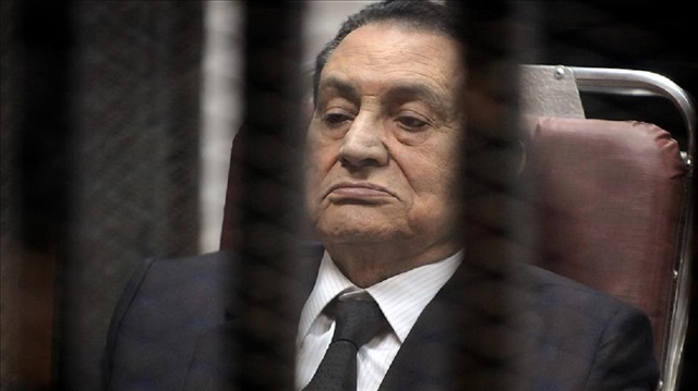 Egypt's former president Hosni Mubarak 