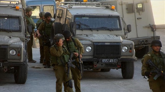 Israeli forces in the West Bank, Palestine