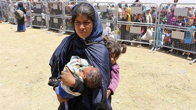 UNFPA'nın açıklamasına göre Yemen'de yaşanan savaş ve gıda sıkıntısı, hamile kadınların hayatını tehlikeye atıyor.
