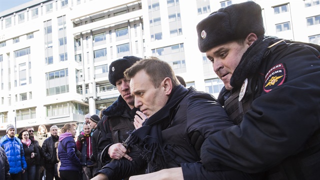 توقيف 500 شخص في مظاهرات للمعارضة بروسيا