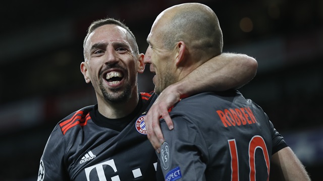 Ribery'nin Bayern'le olan sözleşmesi 2018'de sona eriyor. 
