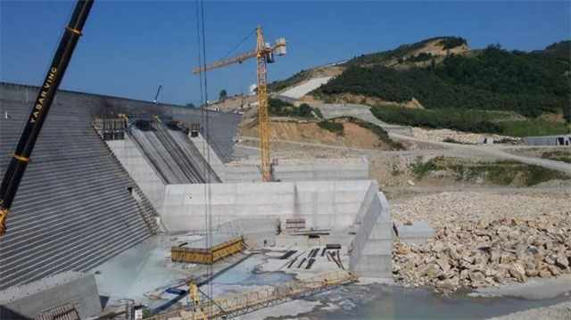 Melen Barajı'nın yapımı devam ediyor.