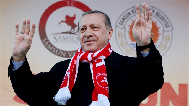 Cumhurbaşkanı Recep Tayyip Erdoğan Samsun'da konuştu. 