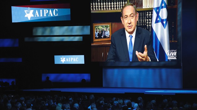 İsrail Başbakanı Netanyahu, AIPAC 2017'ye bağlandı.