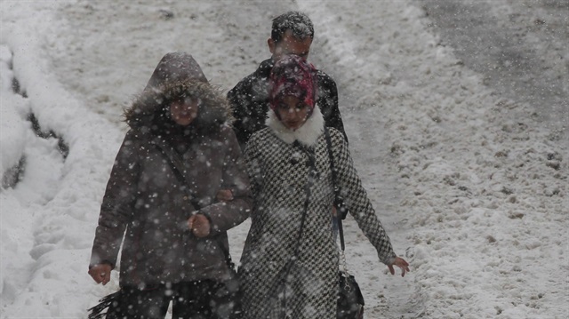 Meteorolojiden Doğu Anadolu'ya kar yağışı uyarısı yapıldı. 