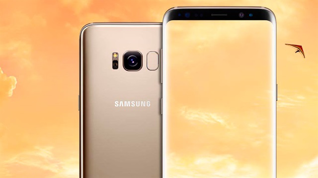 Samsung Galaxy S8, yüksek ekran/çerçeve oranıyla dikkat çekiyor.