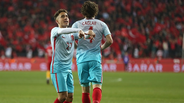 19 yaşındaki Emre Mor, Ay-Yıldızlı forma altında ilk golünü Moldova'ya attı.