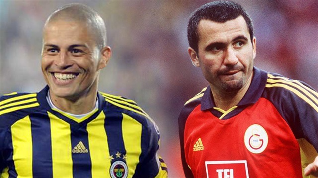 Galatasaray efsanesi Hagi ve Fenerbahçe efsanesi Alex ilk kez birbirlerine rakip olacaklar.