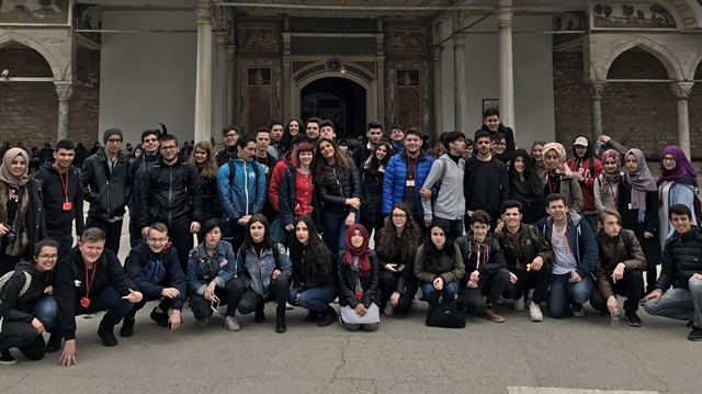 ​Erasmus öğrencileri İstanbul'da buluştu. 