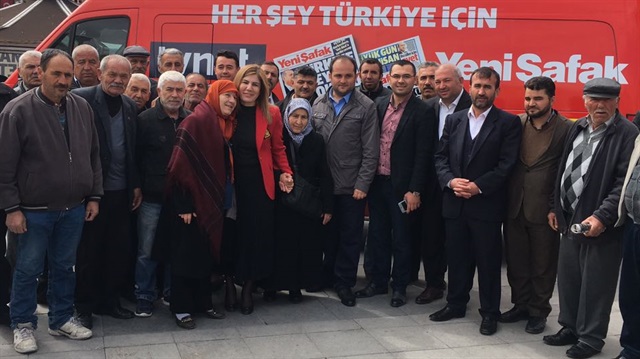 AK Parti Grup Başkanvekili ve Aksaray Milletvekili İlknur İnceöz aracımızı ziyaret etti. 