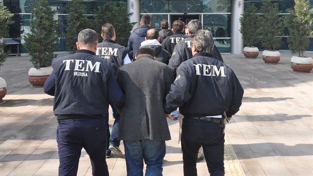 FETÖ suspects held by Turkish security forces