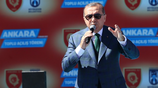 Cumhurbaşkanı Recep Tayyip Erdoğan, binlerce vatandaşa hitap etti.