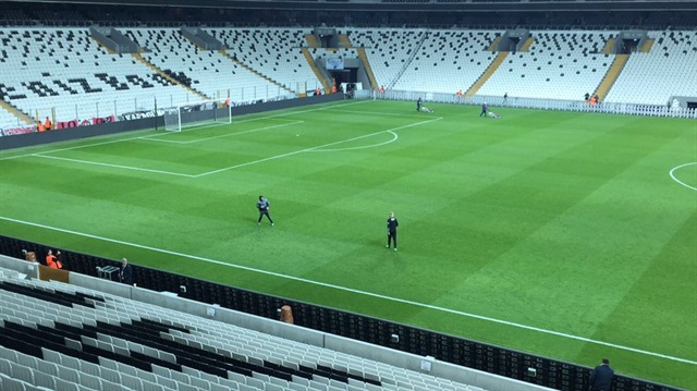 Beşiktaşlı futbolcu Andreas Beck, Gençlerbirliği maçının ardından Vodafone Arena'da idmana çıktı. 