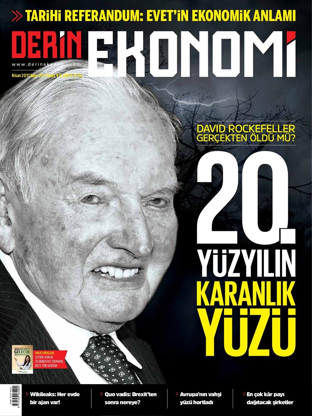 Derin Ekonomi; Nisan ayında 'Evet’in Ekonomik Anlamı'nı ele aldı.